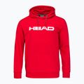Férfi tenisz pulóver HEAD Club Byron Hoodie piros