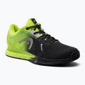 HEAD férfi tenisz cipő Sprint Pro 3.0 SF Clay fekete/zöld 273091