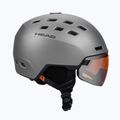 Férfi síbukósisak HEAD Radar szürke 323430 4