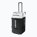 Bőrönd HEAD Rebels Travelbag 120 l black/white