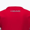 HEAD Club 22 Tech Red Gyermek teniszpóló 816171 4