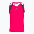 HEAD Club 22 Tank Top Gyermek teniszpóló rózsaszín 816411