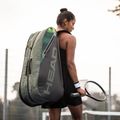 Tenisz táskaHEAD Team Racquet Bag XL thyme/banana 9