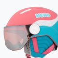 Gyerek sísisak HEAD Maja Visor pink/blue/silver red 7
