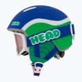 Gyerek sísisak HEAD Mojo Set + Gogle Jr blue/green/silver red 4