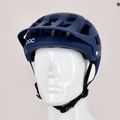 Kerékpáros sisak POC Tectal lead blue matt 11