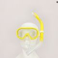 TUSA maszk + snorkel szett sárga UC-0211PFY 8
