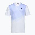 HEAD férfi teniszpóló Topspin print vision m/navy