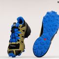 Férfi Salomon Speedcross 5 GTX zöld-kék trail cipő L41612400 11