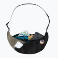 Ticket To The Moon Upcycled Sling válltáska fekete/természetes bézs színben 2