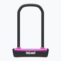 Kerékpár zár OnGuard Neon 8152PN U-Lock black/pink