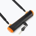 Kerékpár zár OnGuard Neon 8154OR U-Lock black/orange 3