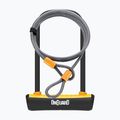 Kerékpár zár OnGuard Neon 8154OR U-Lock black/orange