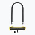 Kerékpár zár OnGuard Neon 8154YL U-Lock black/yellow 2