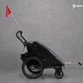 Thule Chariot Sport 2 személyes kerékpár utánfutó fekete 10201023 10