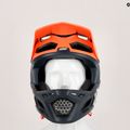 Leatt MTB 4.0 Gravity V22 kerékpáros sisak narancs/fekete 1022070512 13