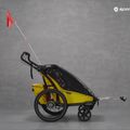 Thule Chariot Sport 2 személyes kerékpár utánfutó sárga 10201024 10