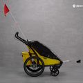 Thule Chariot Sport 1 együléses kerékpár utánfutó sárga 10201022 11