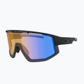 Bliz Vision Nano Optics Nordic Light S2 matt fekete/világos korall/narancs kék multi kerékpáros szemüveg 4