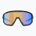 Bliz Vision Nano Optics Nordic Light S2 matt fekete/világos korall/narancs kék multi kerékpáros szemüveg 5