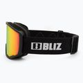 Síszemüveg Bliz Spark black/brown&red 4