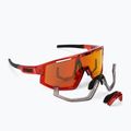 Bliz Fusion S3 átlátszó piros / barna piros multi 52305-44 kerékpáros szemüveg