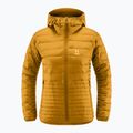 Női pehelypaplan Haglöfs Micro Nordic Down Hood sárga 6050484Q4010 5