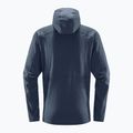 Férfi trekking pulóver Haglöfs Skuta Hood navy blue 605071 2