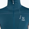 Férfi trekking pulóver Haglöfs L.I.M Mid Comp Hood kék 605254 3