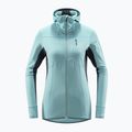 Női trekking pulóver Haglöfs L.I.M Mid Comp Hood kék 605255