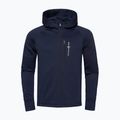 Férfi vitorlás pulóver Sail Racing Spray Powerstretch Zip Hood dark navy