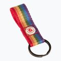 Fjällräven Kanken Rainbow Rainbow kulcstartó szivárványos mintával