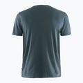 Férfi trekking póló Fjällräven Logo tengerészkék F87310 2