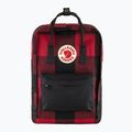 Fjällräven Kanken Re-Wool laptop hátizsák 15" piros/fekete