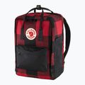 Fjällräven Kanken Re-Wool laptop hátizsák 15" piros/fekete 3