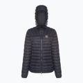 Női Fjällräven Expedition Latt Hoodie pehelypaplan kabát fekete F86120