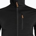Férfi trekking pulóver Fjällräven Keb Fleece Hoodie fekete F81878 3