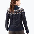 Fjällräven női pulóver Övik Knit Cardigan sötét navy 5
