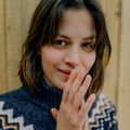 Fjällräven női pulóver Övik Knit Cardigan sötét navy 12