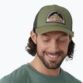 Fjällräven Badge Långtradarkeps zöld baseball sapka 3
