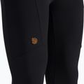 Női trekking leggings Fjällräven Abisko harisnyanadrág fekete F84773 4