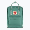 Túra hátizsák Fjällräven Kanken 16 l frost green/confetti pattern