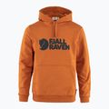 Férfi trekking pulóver Fjällräven Logo Hoodie barna F84144