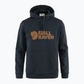 Férfi Fjällräven Logo kapucnis pulóver sötétkék F84144 6