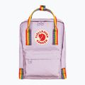 Városi hátizsák Fjällräven Kanken Rainbow Mini 7 l pastel lavender/rainbow pattern
