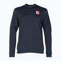 Férfi trekking pulóver Fjällräven 1960 Logo Badge Sweater 555 dark navy sötétnavy