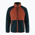 Férfi Fjällräven Vardag Pile fleece pulóver navy/őszi levél