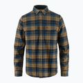 Férfi Fjällräven Singi Heavy Flanel ing sötétnavy/barna bükkfekete barna