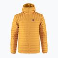 Férfi Fjällräven Expedition Lätt Hoodie pehelypaplan kabát mustársárga