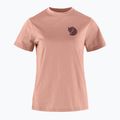 Női trekking póló Fjällräven Fox Boxy Logo dusty rose